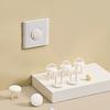 3Pcs Baby Safety Socket Covers Electrical Outlet Protectors Cover Anti-Electric Shock Socket Cover Child Safe Protection