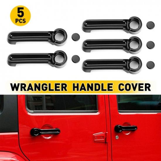 Car For Jeep Wrangler JK 2007-2018 Door Handle Cover Molding Trim Accessories