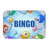 Game Bingo Doormat Mat Anti-Slip Kitchen Bathroom Toilet Rug Carpet 40*60cm