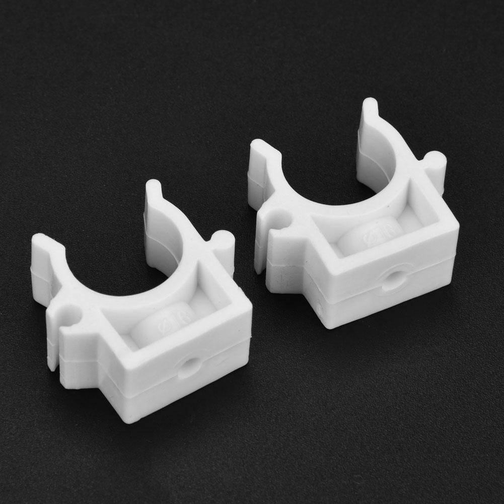 20pcs 16Celsius20Celsius25Celsius32mm U Shaped Combination Pipe Clamp Fixed Clips with Screws (16mm)