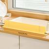 Extended Sink Silicone Sink Splash Guard Splash Guard Sink Splash-proof Water Board  Bathroom Use