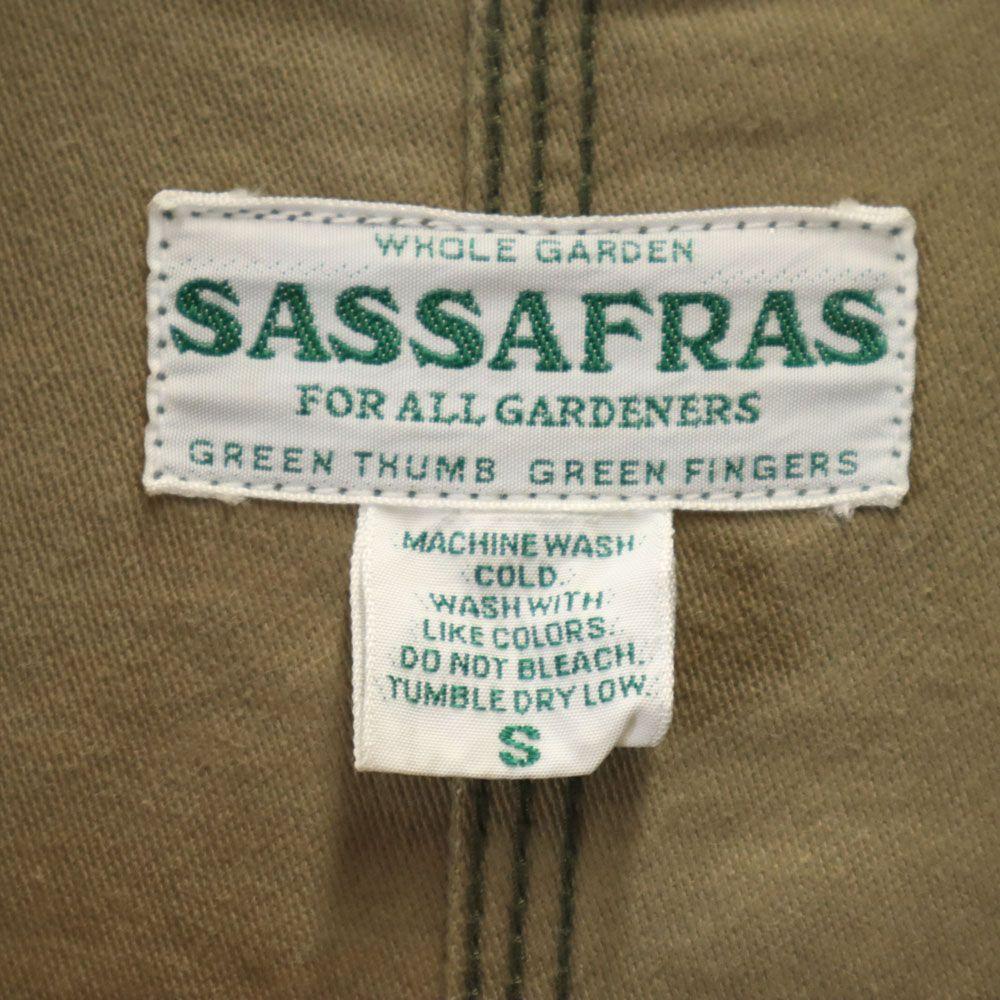 SASAFRAS Made In Japan Camouflage Pattern Coverall S Khaki Military Men's Used