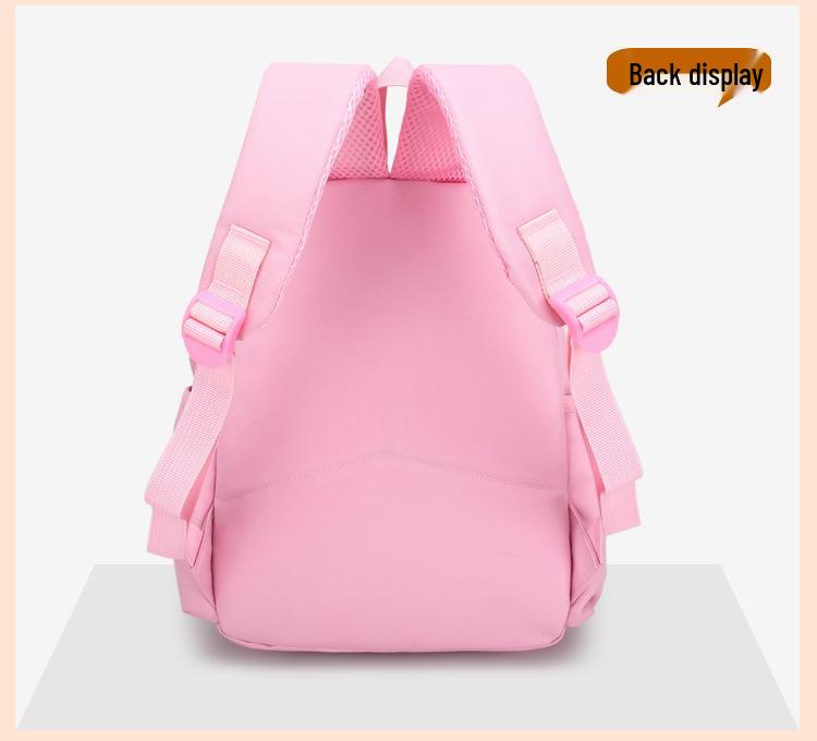 Children's Cartoon Backpack with Coin Purse and Spine Protection