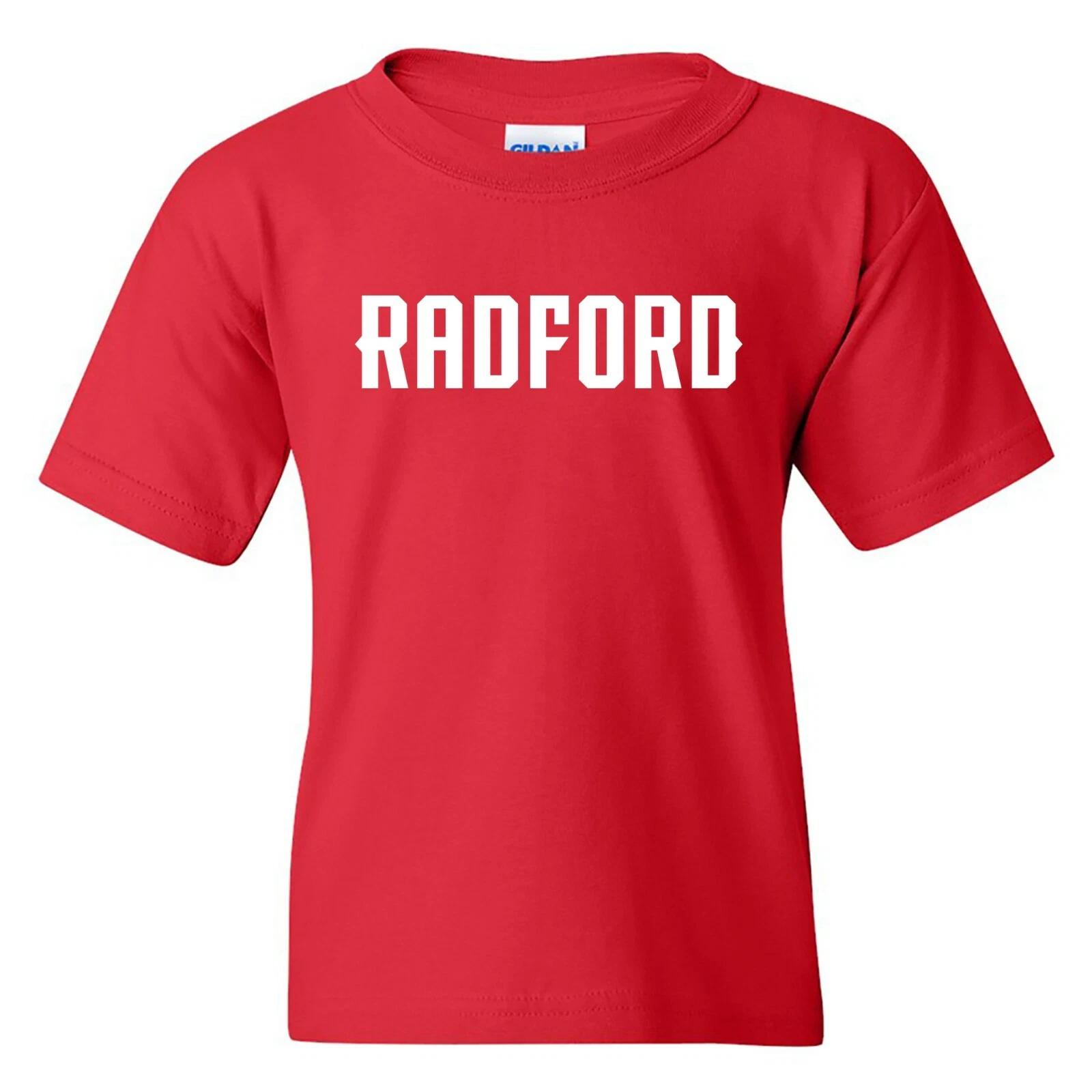 Radford Highlanders Basic Block Youth T-Shirt - Red 3XL