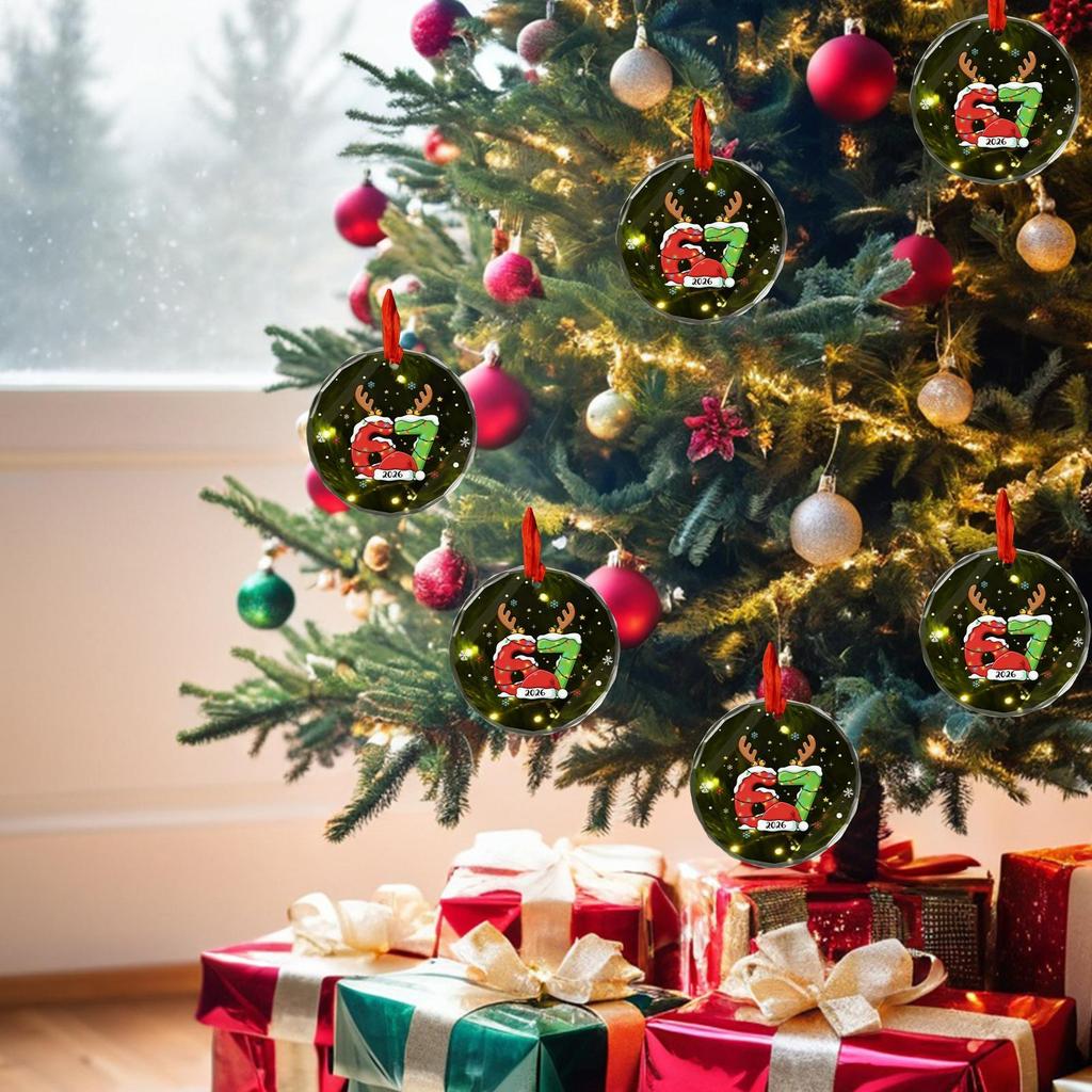 Christmas Tree Decorations Santa Claus Home Decor Sarcastic Collectible Christmas Pendants For Indoor Outdoor Bedroom Entryway