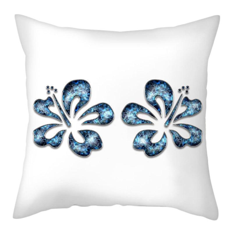 blue floral pillowcases