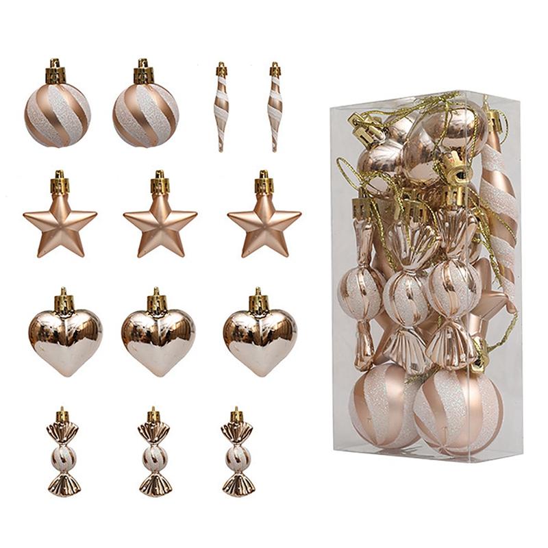 

13 шт. рождественские конфеты звезда рождественский шар украшение рождественская елка подвесные украшения новогодний подарок рождественский домашний декор