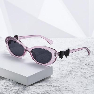 2026 Fashion Bow Cat Eye Sunglasses: UV Protection, Trendy & Cute Women's Glasses