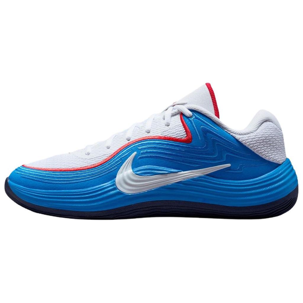 Nike Precision 8 Low Top Basketball Shoes Unisex Blue White IH1104-101