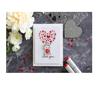 Paper Fabric Embossing Cutting Dies Hollowed Heart Card Scrapbook DIY Crafts