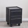 Multi-Layer Plastic Drawer Cabinet Bedside Storage Organizer for Children's Room And Bedrooms Compact Storage Unit for Small Spa
