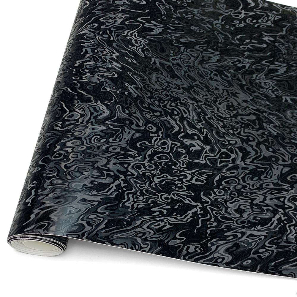 

Automotive Vinyl Wrap Film Premium Black Carbon Fiber Stickers for Body Interior and Exterior Decoration Decals Auto Accessories 10cmx150cm чёрный