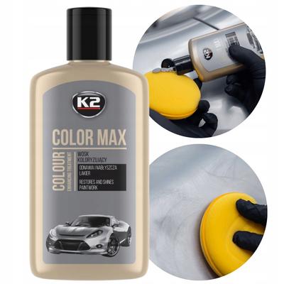 Coloring Wax Paste for Car K2 Color Max 250 Ml Silver