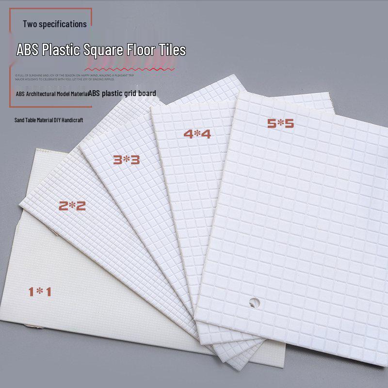 DIY Sand Table Building Model ABS Board - Brick Landscape Plastic Grid