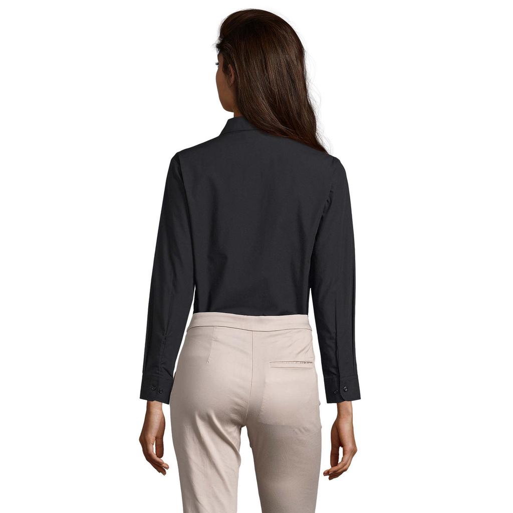 SOLS Womens/Ladies Executive Poplin Long-Sleeved Business Blouse