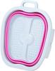 Kuroshio ASHI Yu Pink Folding Width Height When Footbath Bucket Footbath Ashyu 058360 AKU1004538 46.5cm 19.1cm (5.9 Folded)