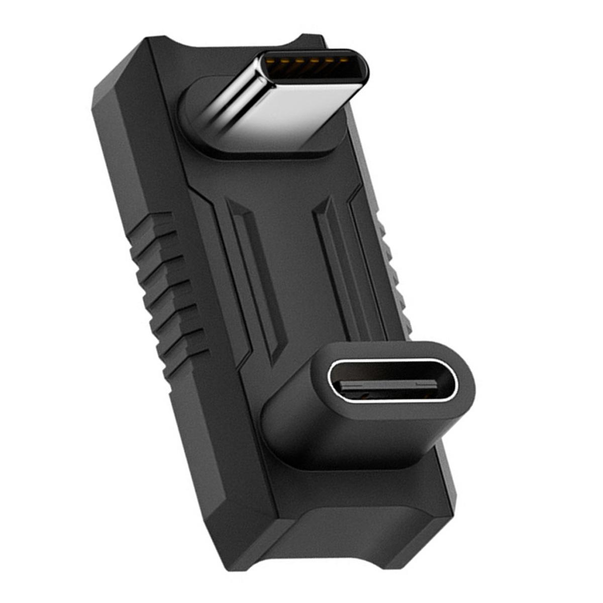 

UC-068-OU USB-C Male to Female Power Data Video Adapter Opposite U Shape Back Angled Converter (13.5mm Distance Space) As Shown A
