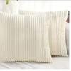 Soft Corduroy Flannel Pillow Cover Plush Cushion Case for Sofa Living Room Decor 30x50 40x40 45x45 50x50