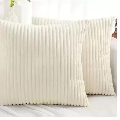 Soft Corduroy Flannel Pillow Cover Plush Cushion Case for Sofa Living Room Decor 30x50 40x40 45x45 50x50