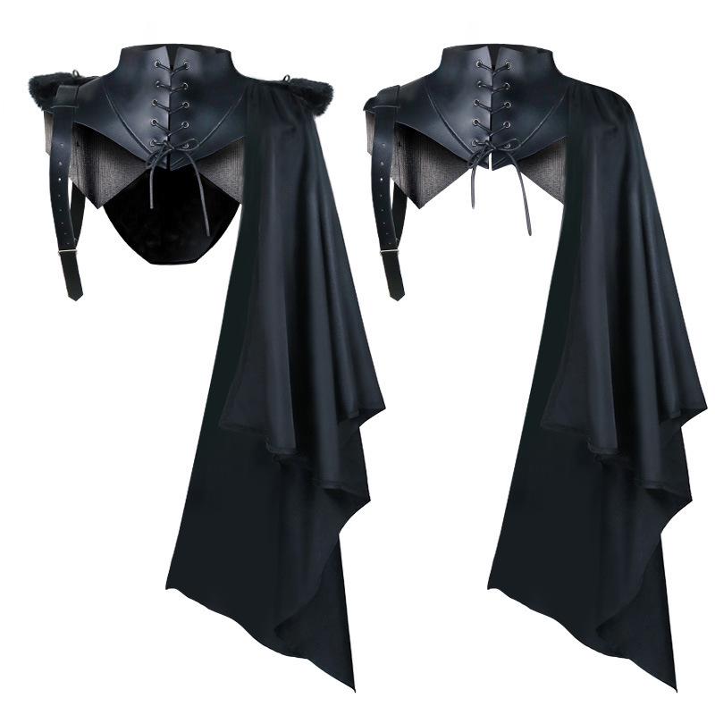 2025 Grim Reaper Hooded Cloak Robe - Medieval Wizard Cosplay Costume