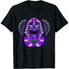 Ancient Egypt Sphinx Pharaoh Hieroglyphics Gift Skull Wings T-Shirt