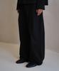 Daibeuin Vern One Tuck Chino Pants V2 (Black)