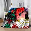 Marvin The Martian Animal Funny Throws Blanket Hiking Picnic Super Soft Quilt Bed Thermal Kawaii Flannel Blanket birthday gift