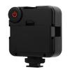 LED Camera Fill Light High Brightness 5600K LED Video Light with 3 Cold Shoe Mounts and Hot Shoe Base for Outdoor