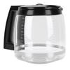 Glass Coffee Pot Easy to Clean Heat Cold Proof Coffee Maker Replacement   with Handle