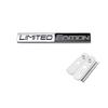 For Audi RS3 3D Raise Metal Limited Edition Logo Car Rear Trunk Front Grille Badge Fender Emblem Badge Sticker for Audi VW Honda Accessories