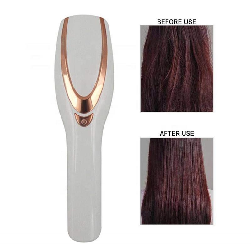 Portable Ionic Comb Herapy Electric Scalp Massage Brush Hair Brush Plastic Straightener Massage Combs