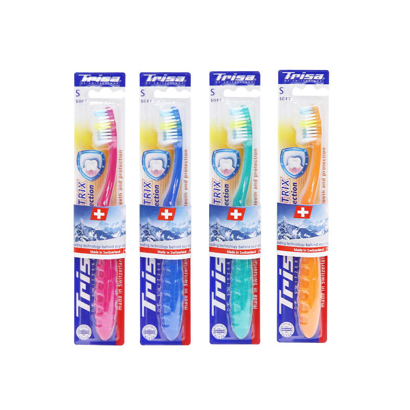 TRISA Matrix Toothbrush 8-Pack Set 4121 Ordinary hair