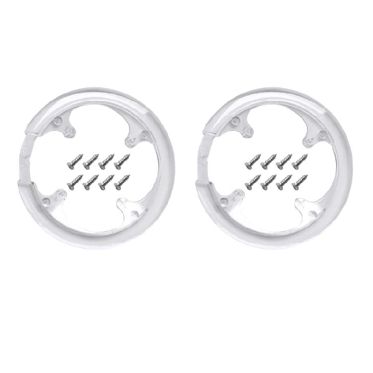 

Quick Install Bicycles Chain Cover Width Reflective Safety Chainring Protectors for Various Weather Cycliong Conditions белый