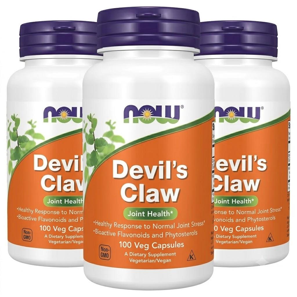 Now Foods Devil's Claw Veggie Capsules (100 Count), Joint Health