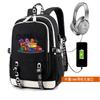 Among Us Rugzakken Among Us We Hebben Ghost USB Opladen Student Schooltas