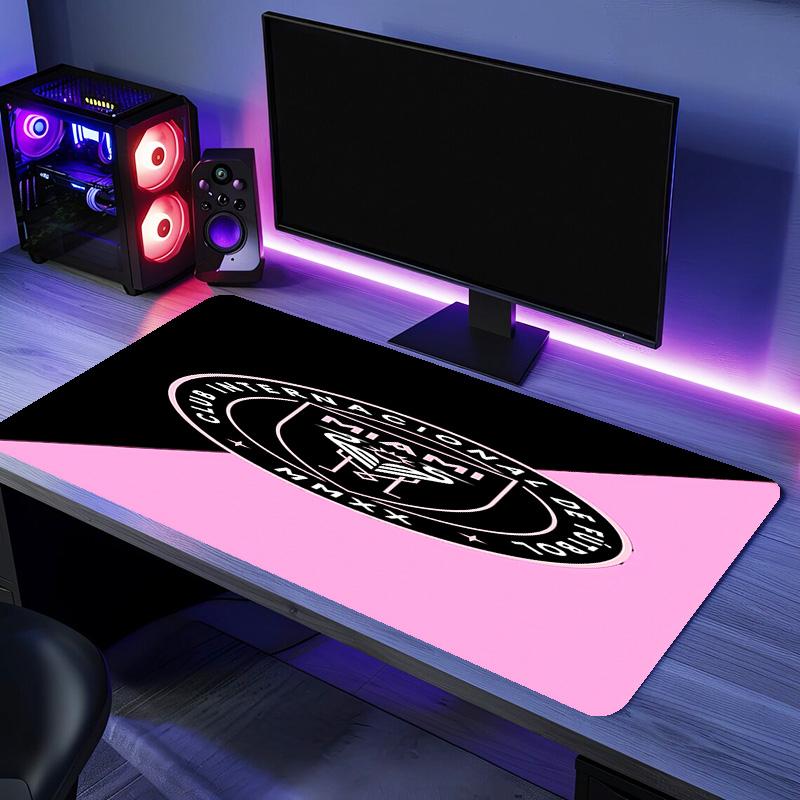 Inter Miami CF Mouse Pad - Non-Slip Rubber Base, Smooth Surface for Work,Gaming,Office,And Home Use, Desk Mouse Pad