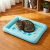 Non-Slip Pet Cooling Mat Square Dog Sleeping Pad Cat Sleeping Mat Cooling Puppy Bed  Kennel
