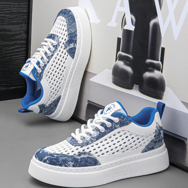 Men's Summer Breathable Mesh Thick-soled Sneakers Comfortable and Versatile Sports Casual Shoes