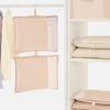 Space Saving Hanging Garment Bag Dust-Proof Down Coat Storage Bag  Seasonal Storage