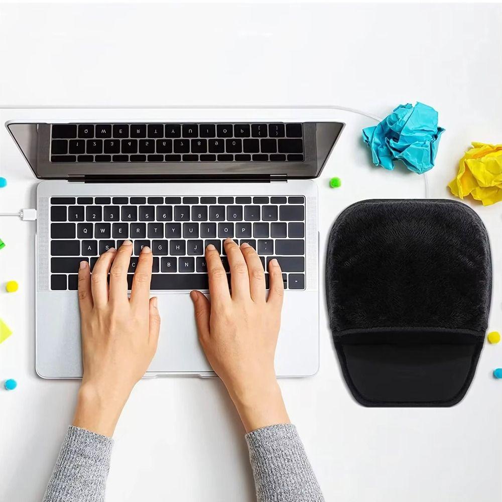 Thickened Hand Warmer Pad USB Heating Warm Mouse Cover New USB Heated Mouse Pad  Winter