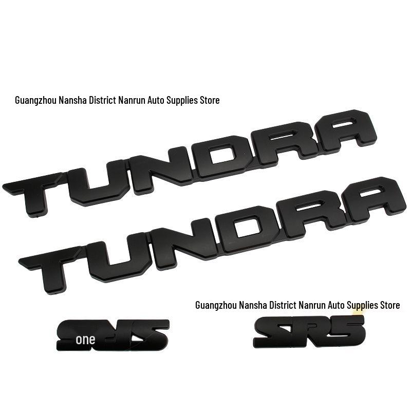 Toyota TUNDRA Emblem Cover Decal for Modified 4X4 V8 Pickup