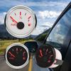 RHAXEL Fuel Level Gauge 0-5V Signal 52mm (2'') with Red Backlight 9-32V for Motorcycle Vessels