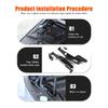For BMW 5 Series 530i G60 G61 G68 2024-2025  ABS Engine compartment water tank anti blocking cover Car Accessories