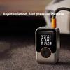 Wireless Car Tire Inflator Portable Air Pump 3000mAh Rechargeable Battery Mini Tyre Inflator for Sedan Motorcycle Bicycle