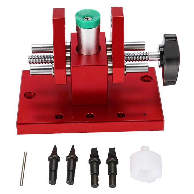 A95D-Watchmaker Repair Tool Snap On Watch Back Case Cover Opener Workbench Remover 07115 красный