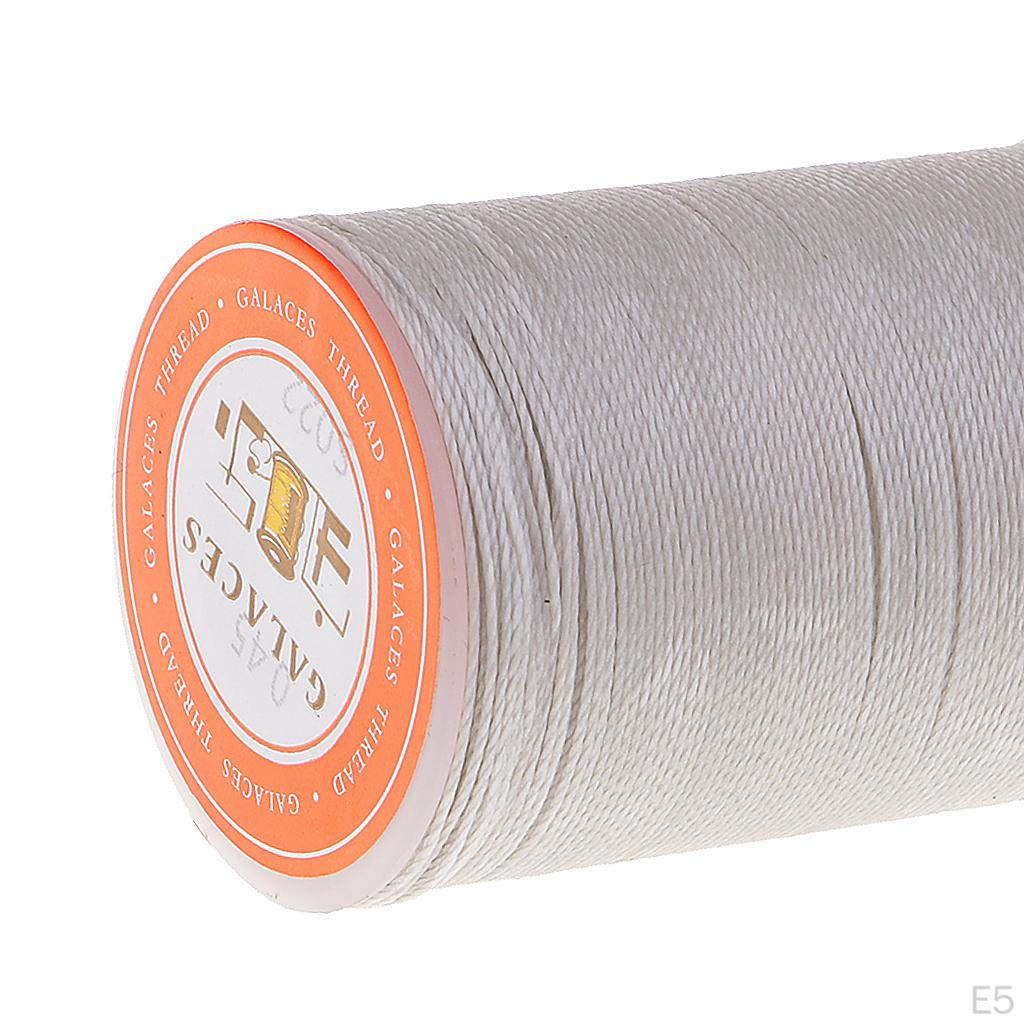 0,45mm Sewing Thread Leather Waxed Flat For Shoes Luggage,