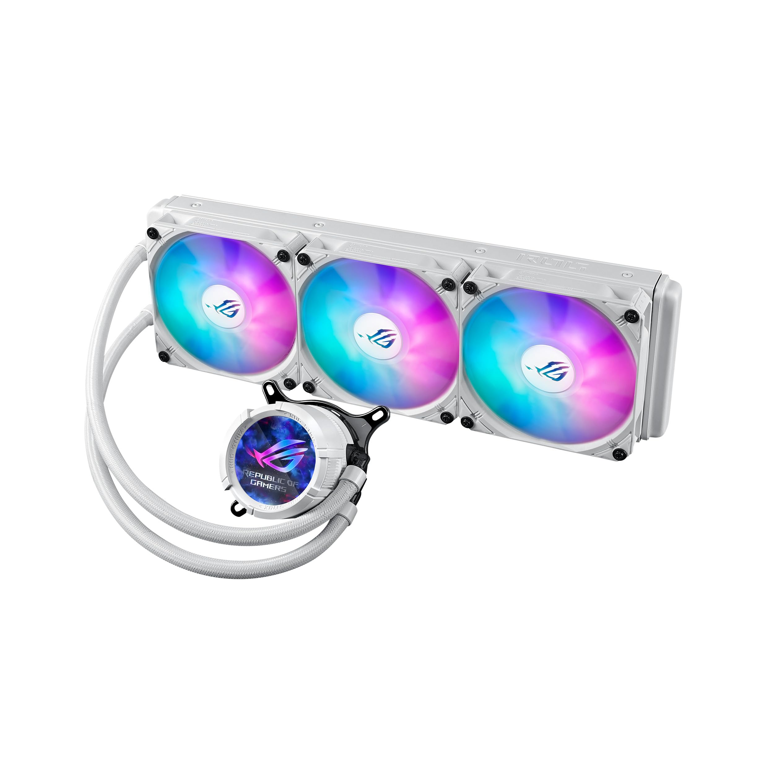 

Процесорний охолоджувач ASUS 360 мм AIO LCD з водяним охолодженням ROG STRIX LC III 360 ARGB LCD WHT Білий Домашній авторизований дистриб’ютор Продукт «Все в одному» білий