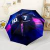 Mbappé Portable Automatic Umbrella Compact 8-Rib Lightweight Lightweight Perfect for Outdoor Adventures Fashionable Accessory