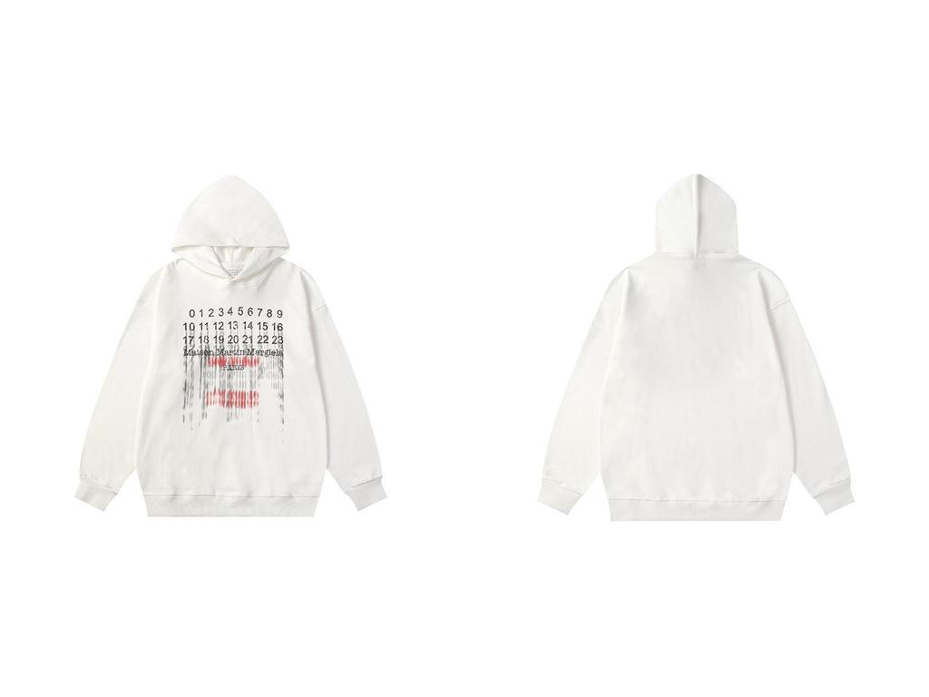 Trendy Unisex Terry Cloth Hoodie