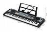 Duży Keyboard Pianino Z Mikrofonem Dla Dzieci + Zasilacz